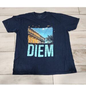Vtg Mens DIEM Does IT Even Matter streetwear Orange Bowl Miami t shirt dolphins